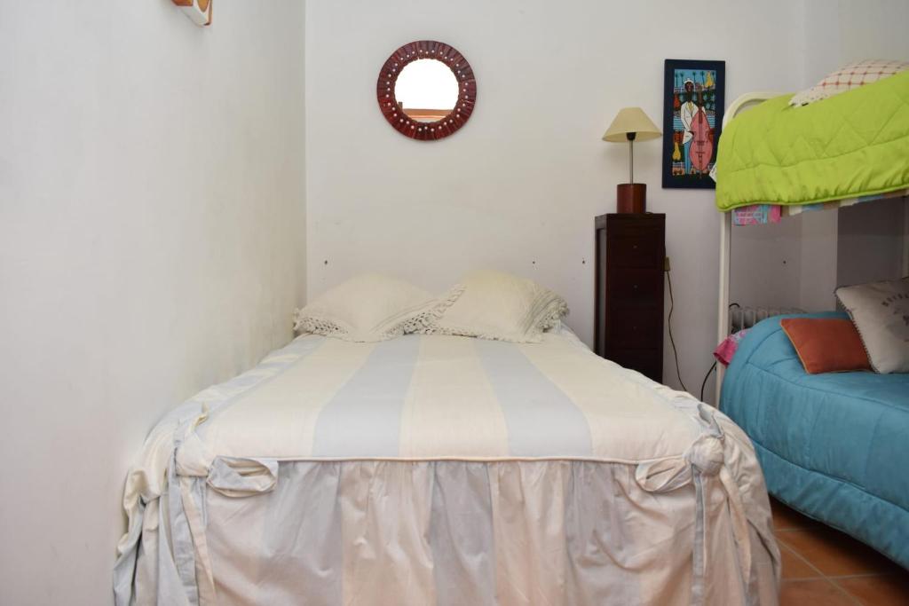Postel nebo postele na pokoji v ubytování Apartamento rural "LA MUELA"