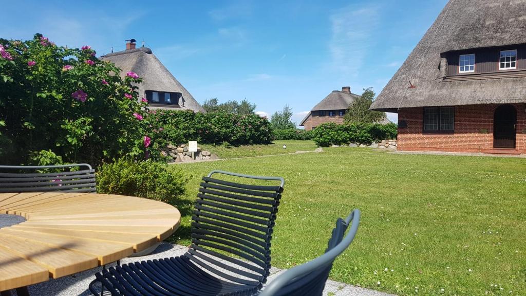 Zahrada ubytování Kliffblick am Watt