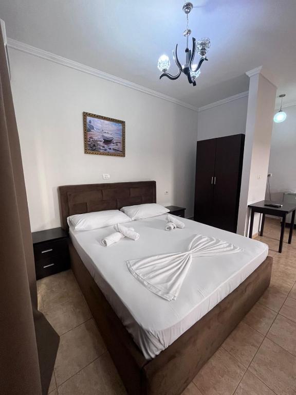 Postel nebo postele na pokoji v ubytování Hotel Primavera