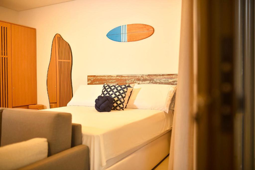 Cama ou camas em um quarto em Estilo Itacaré best location