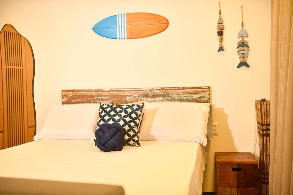 Cama ou camas em um quarto em Estilo Itacaré best location