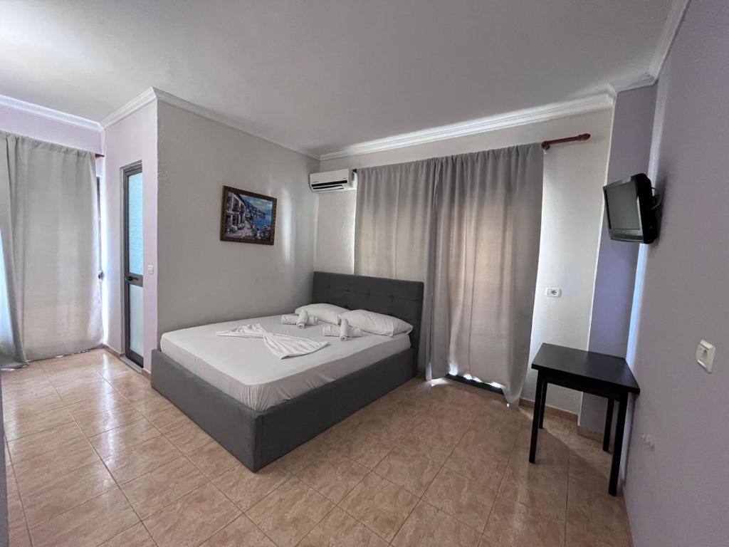 Postel nebo postele na pokoji v ubytování Hotel Primavera
