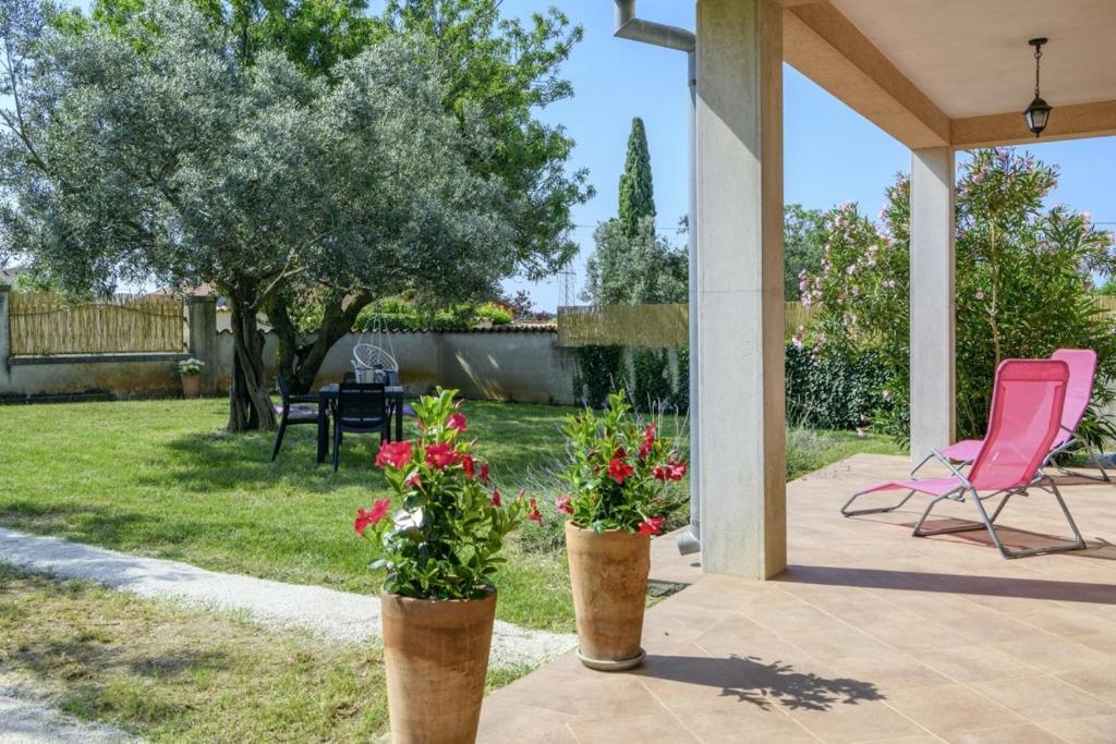 Vonkajšia záhrada v ubytovaní Istria Rosa in Pula - Istrien
