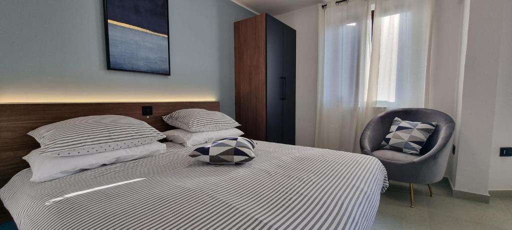 Postel nebo postele na pokoji v ubytování Apartman MILA TAR