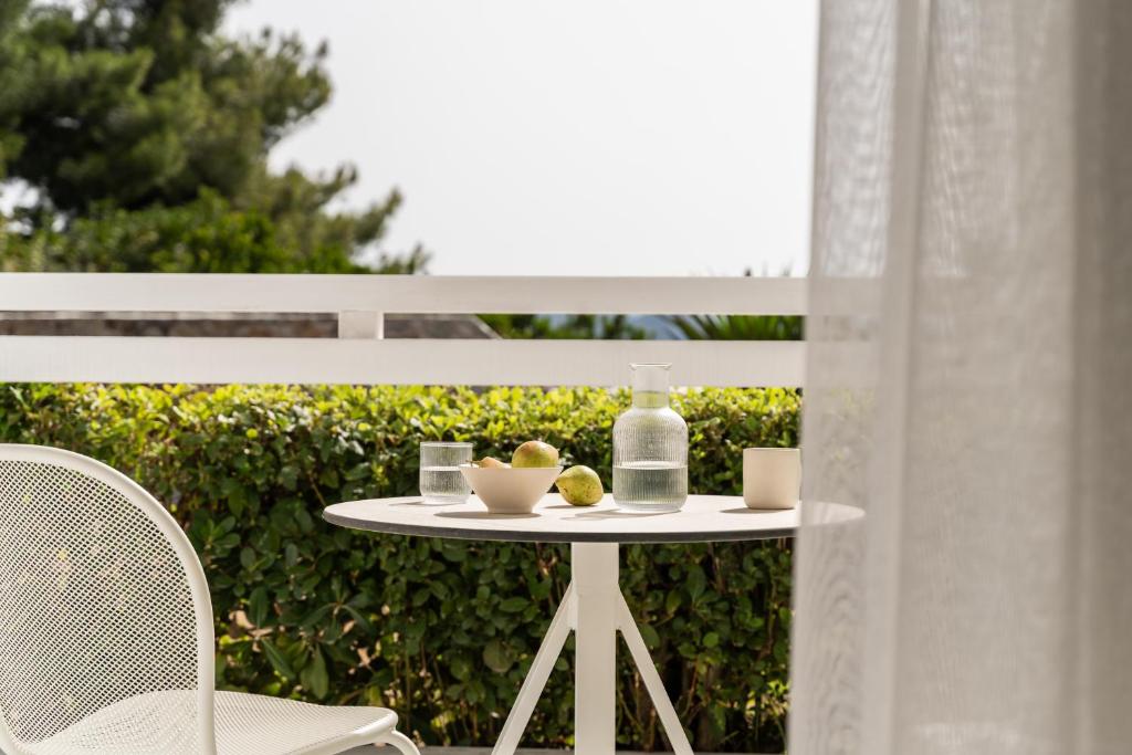 Balkón nebo terasa v ubytování Oniro Skiathos