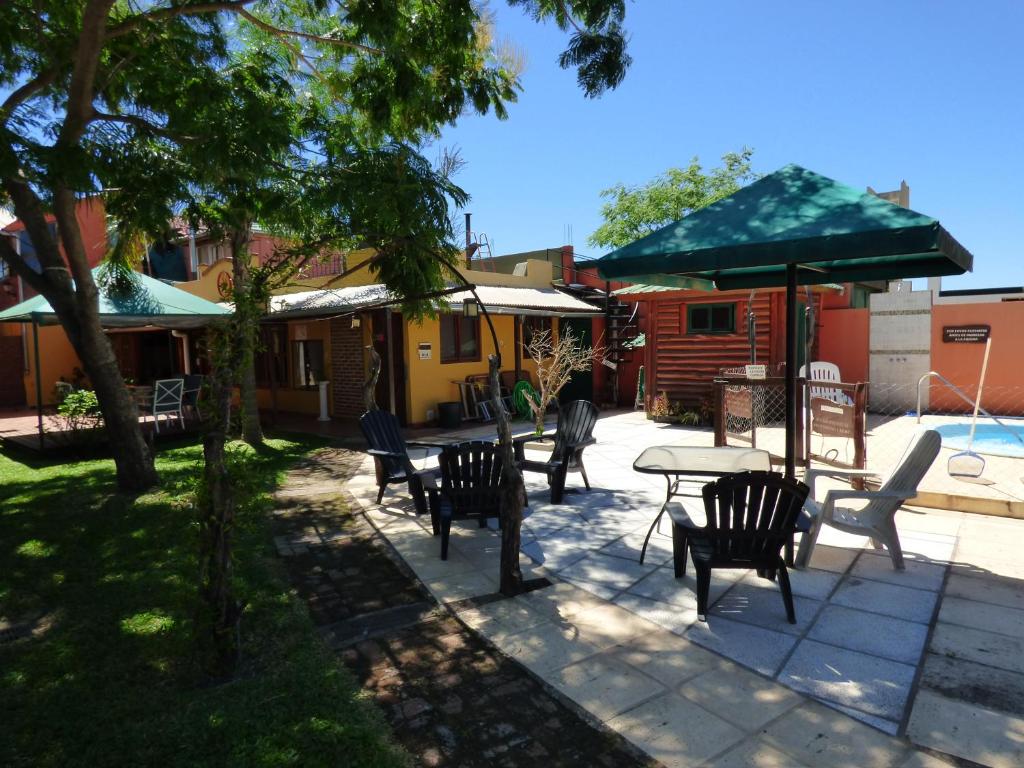 Zahrada ubytování Cabañas EL MOLINO