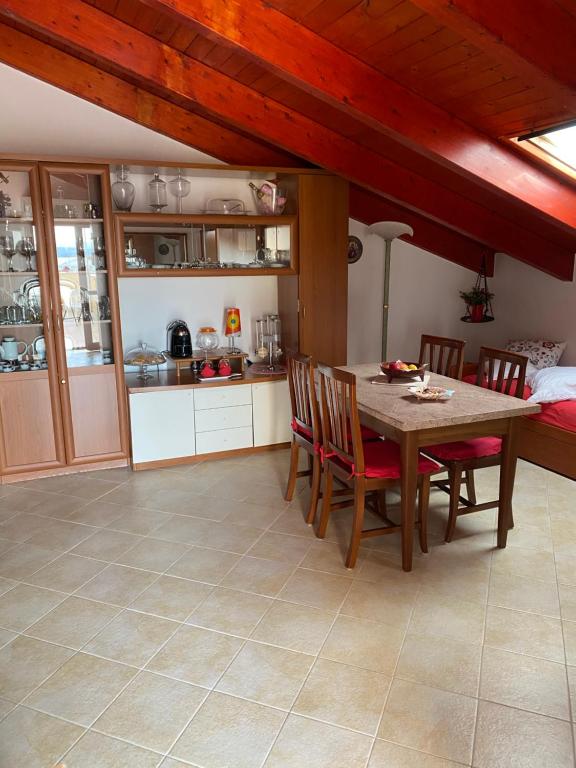 Kuchyň nebo kuchyňský kout v ubytování B&B Su Canistreddu