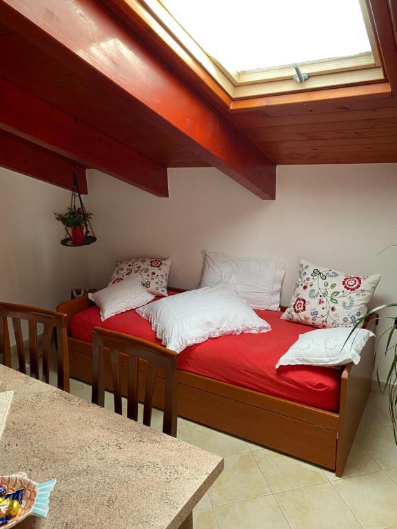 Postel nebo postele na pokoji v ubytování B&B Su Canistreddu