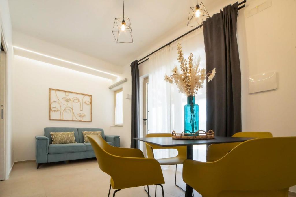 Posezení v ubytování Aura Apartments