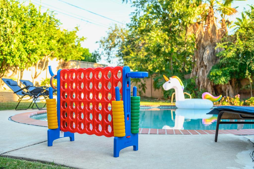 Πισίνα στο ή κοντά στο Vacation 4BR Oasis Near Disney Pool and Arcade