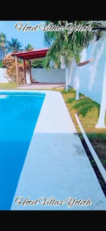 Bazén v ubytování Villas Yoleth Hotel nebo v jeho okolí