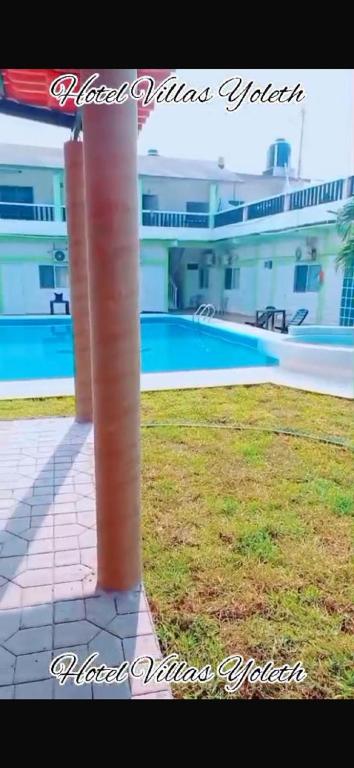 Bazén v ubytování Villas Yoleth Hotel nebo v jeho okolí