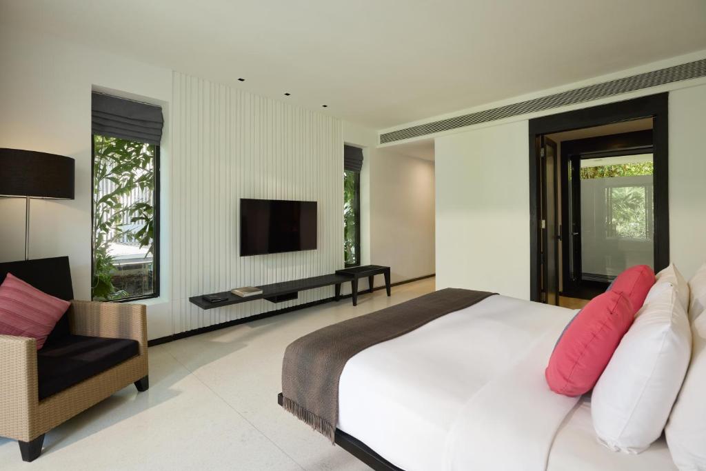 TV a/nebo společenská místnost v ubytování The Chill Resort and Spa, Koh Chang
