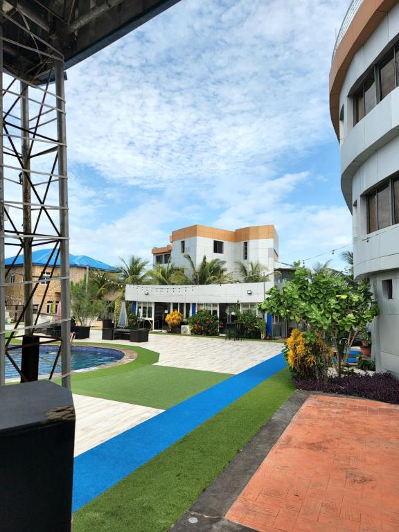 Zahrada ubytování Paradise Beach Resort Lagos