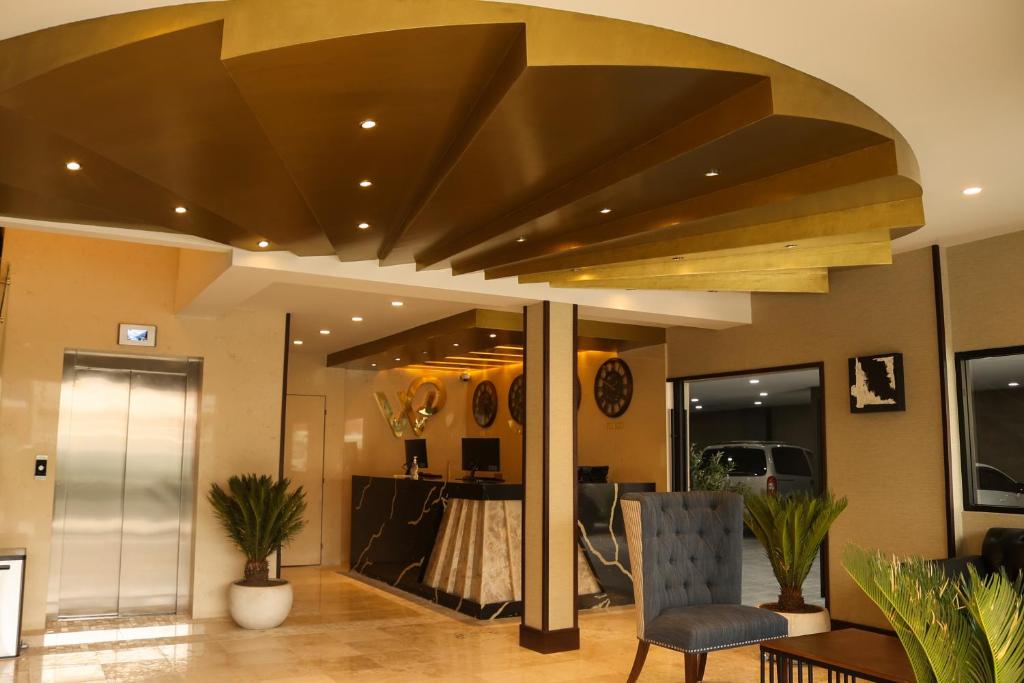 Posezení v ubytování Hotel West Plaza