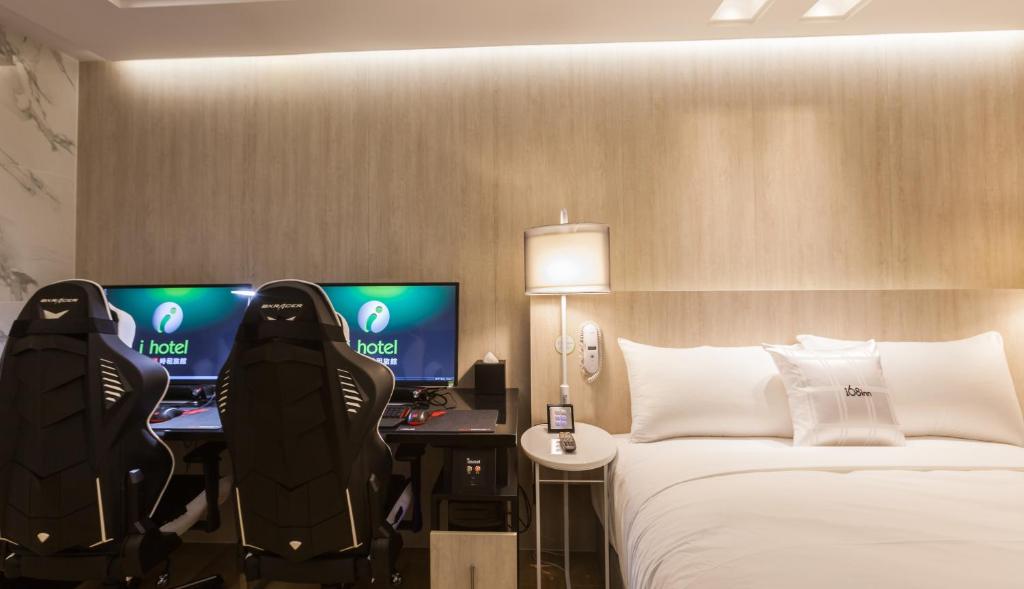 Televiisor ja/või meelelahutuskeskus majutusasutuses i hotel 中壢館