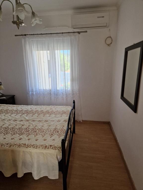 Postel nebo postele na pokoji v ubytování Chrysafos view