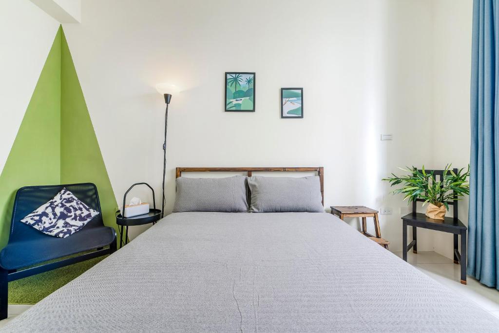 Postel nebo postele na pokoji v ubytování Surf house