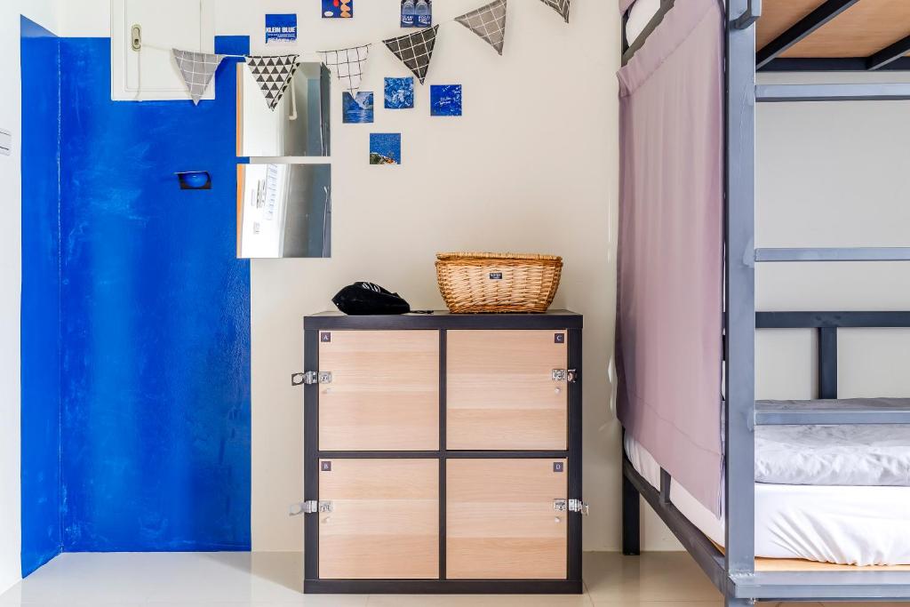 Postel nebo postele na pokoji v ubytování Surf house