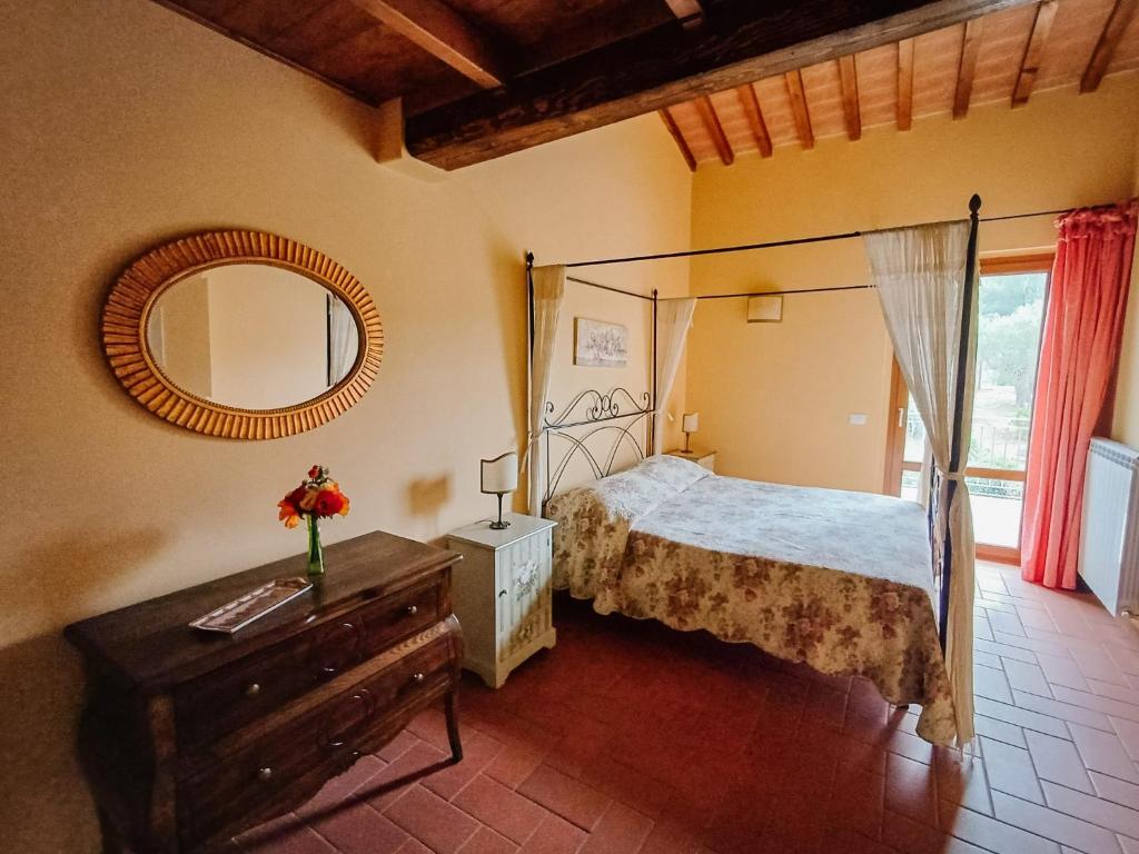 Agriturismo Villa La Maesta - One-Bedroom Apartment With Garden View