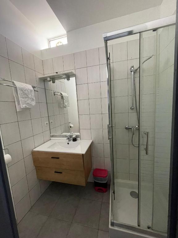 Koupelna v ubytování bdm