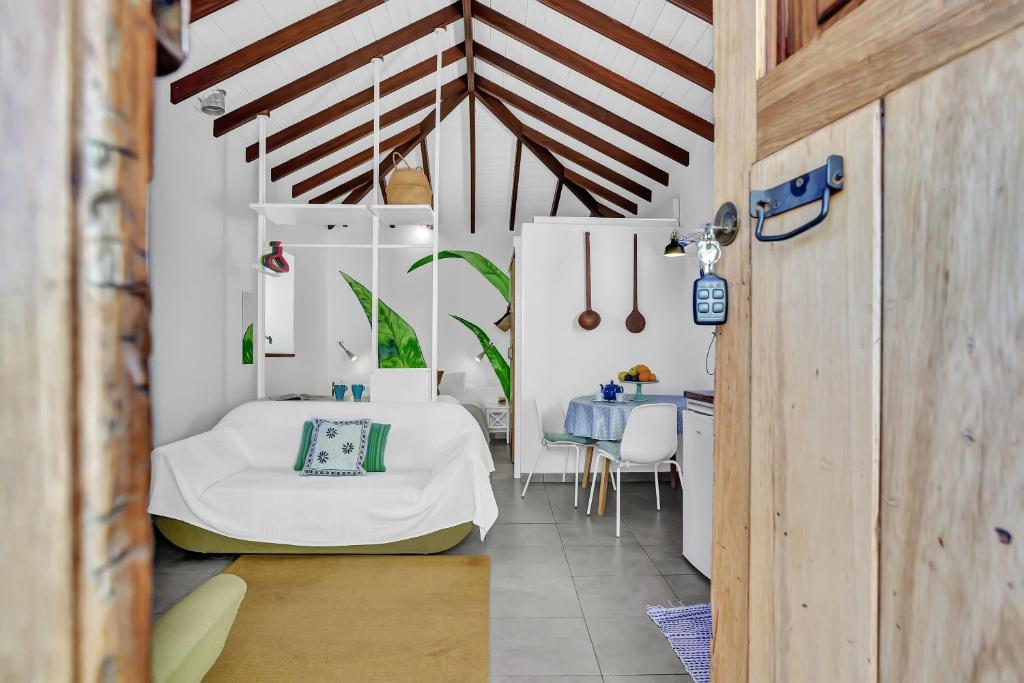 Postel nebo postele na pokoji v ubytování Casa de Teja