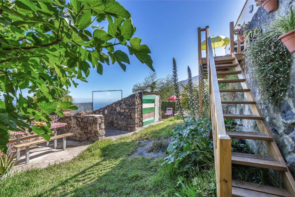 Zahrada ubytování Casa de Teja