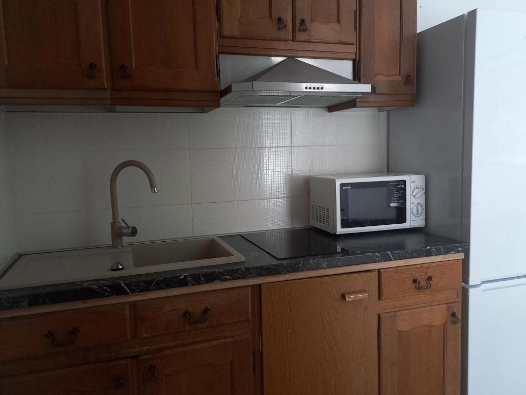 Kuchyň nebo kuchyňský kout v ubytování Villa Marija