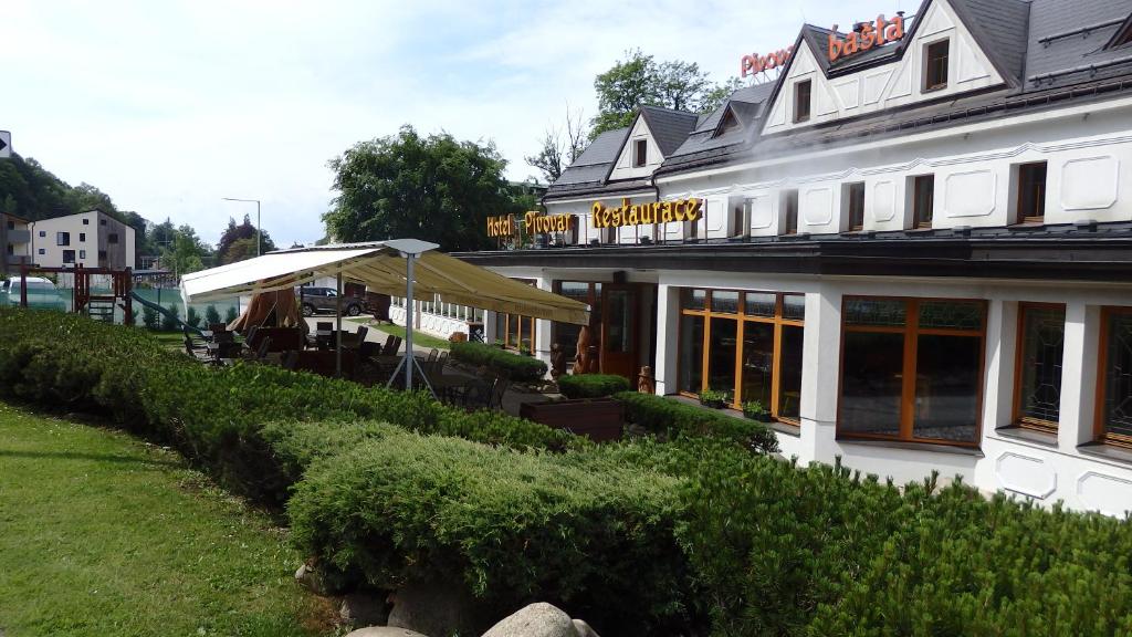 Budova, kde se hotel nachází