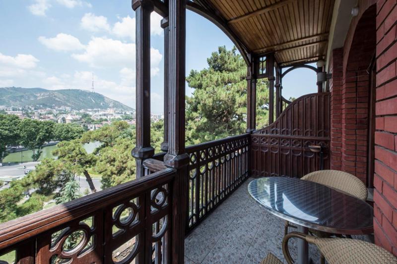 Balkón nebo terasa v ubytování Hotel Kopala