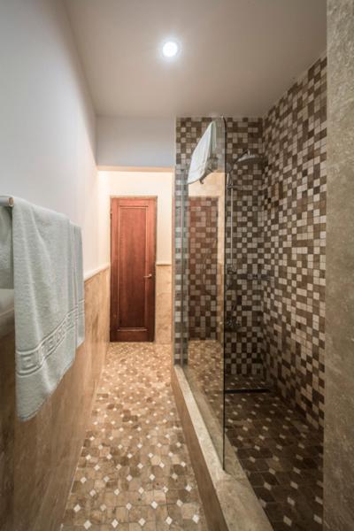 Koupelna v ubytování Hotel Kopala
