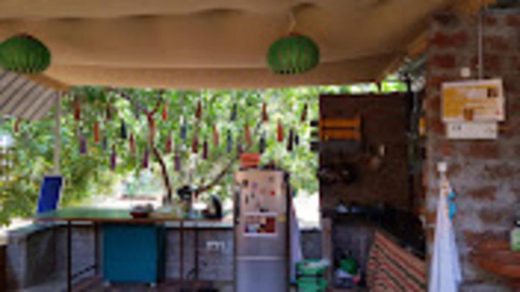 Kuchyň nebo kuchyňský kout v ubytování Travellers Crib