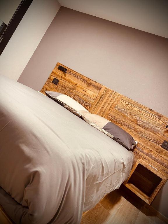 Postel nebo postele na pokoji v ubytování Alpine Hut