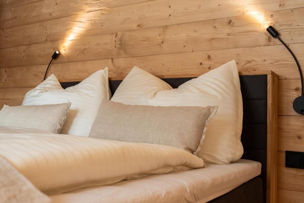Postel nebo postele na pokoji v ubytování Appartement Bergwild