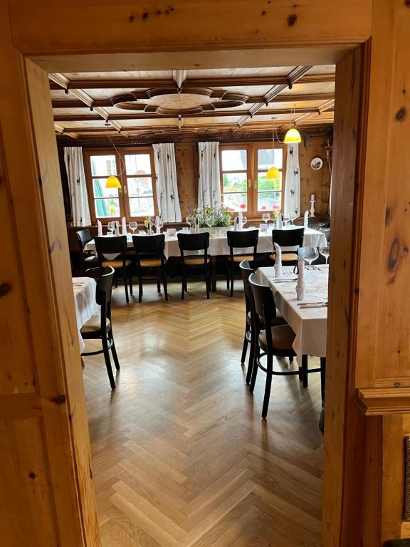 Posezení v ubytování Gasthaus Rössle