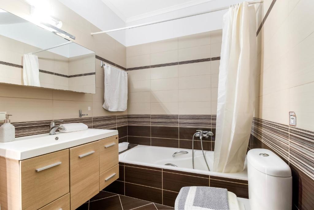 Kúpeľňa v ubytovaní Remvi House