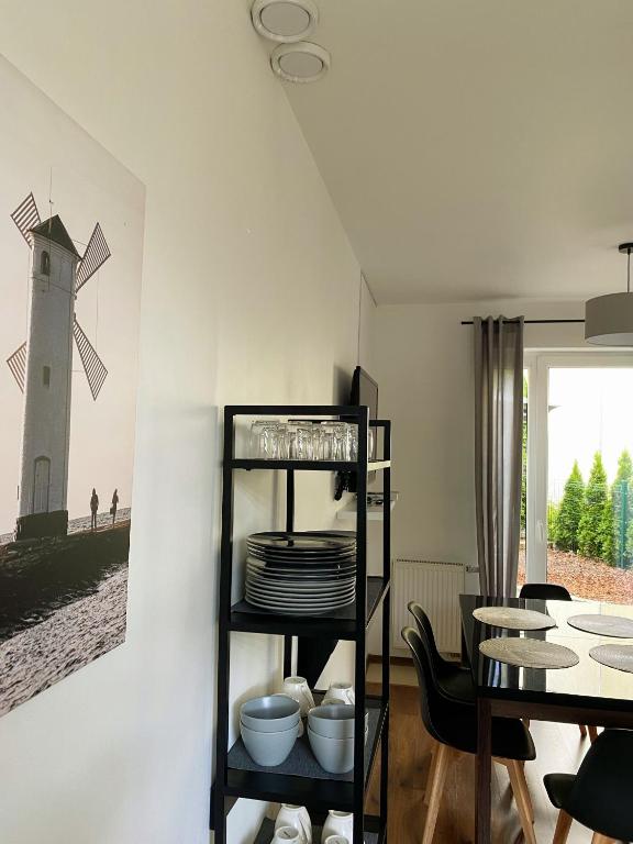 Posezení v ubytování Komandorska Apartments