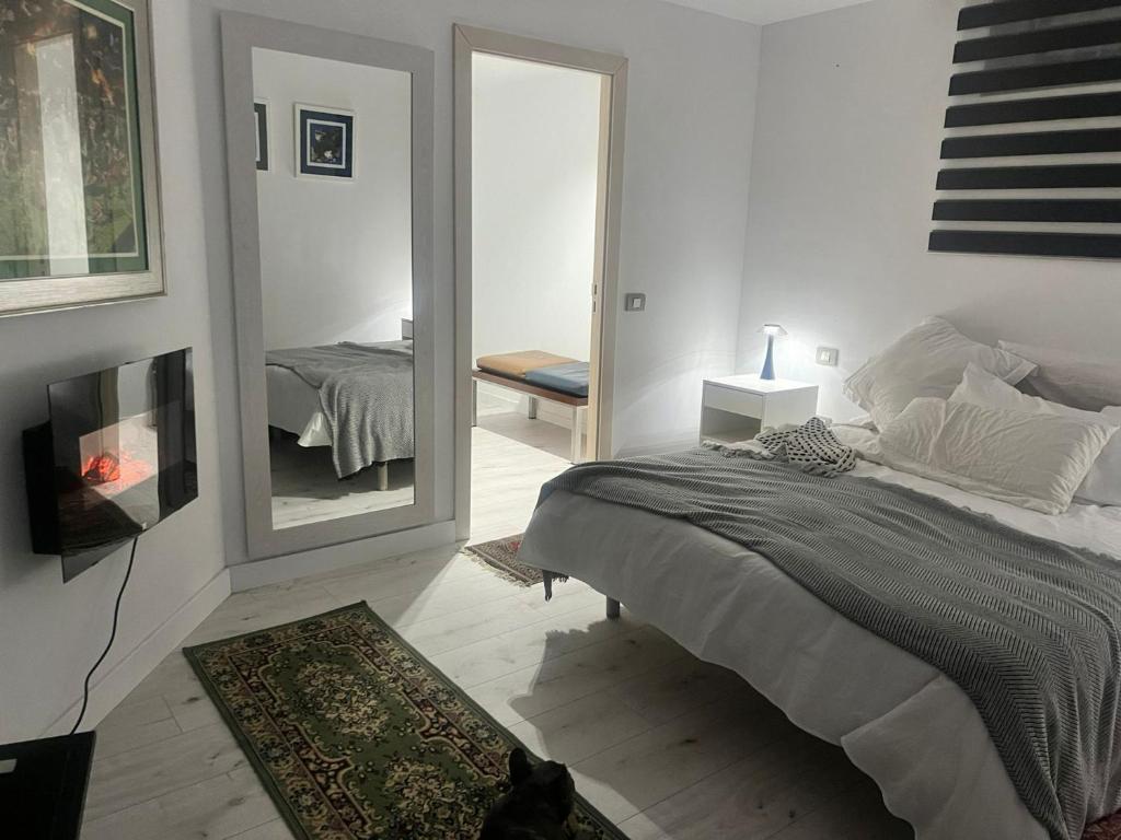 Postel nebo postele na pokoji v ubytování Loft la Matanza