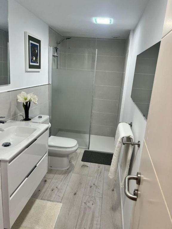 Koupelna v ubytování Loft la Matanza
