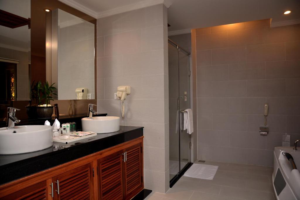 Koupelna v ubytování Angkor Miracle Resort & Spa