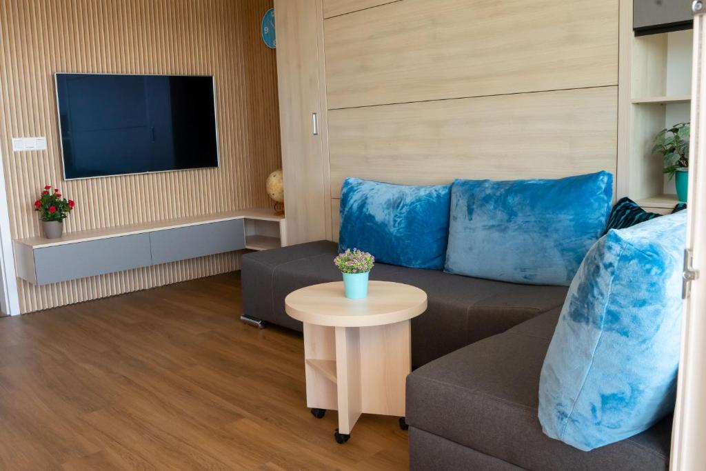 Posezení v ubytování Apartmány Římský vrch