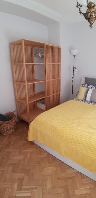 Posteľ alebo postele v izbe v ubytovaní Apartamenty Premium 200m. do plaży
