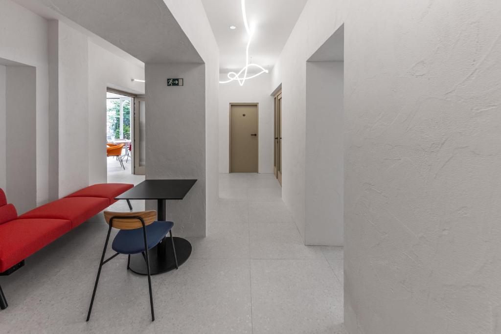 Posezení v ubytování Hotel Radost