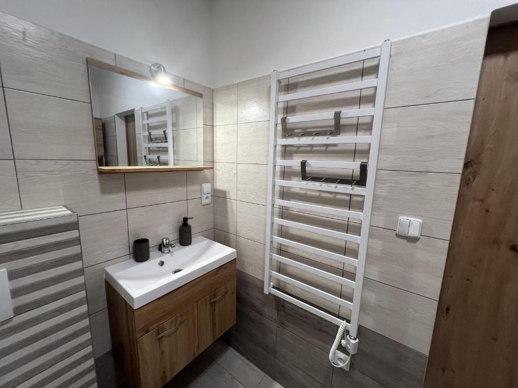 Koupelna v ubytování Apartmány Crystalindo