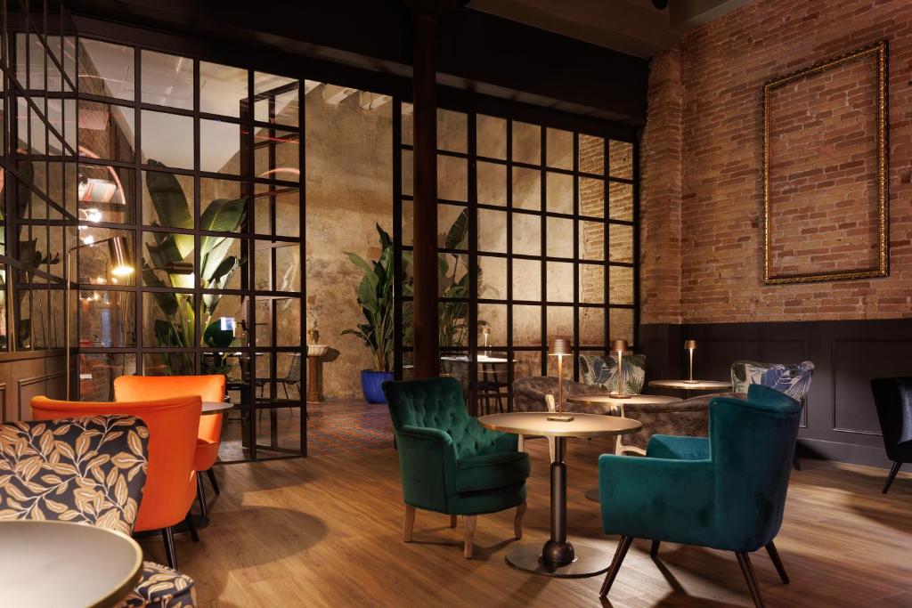 Posezení v ubytování Hotel La Pau
