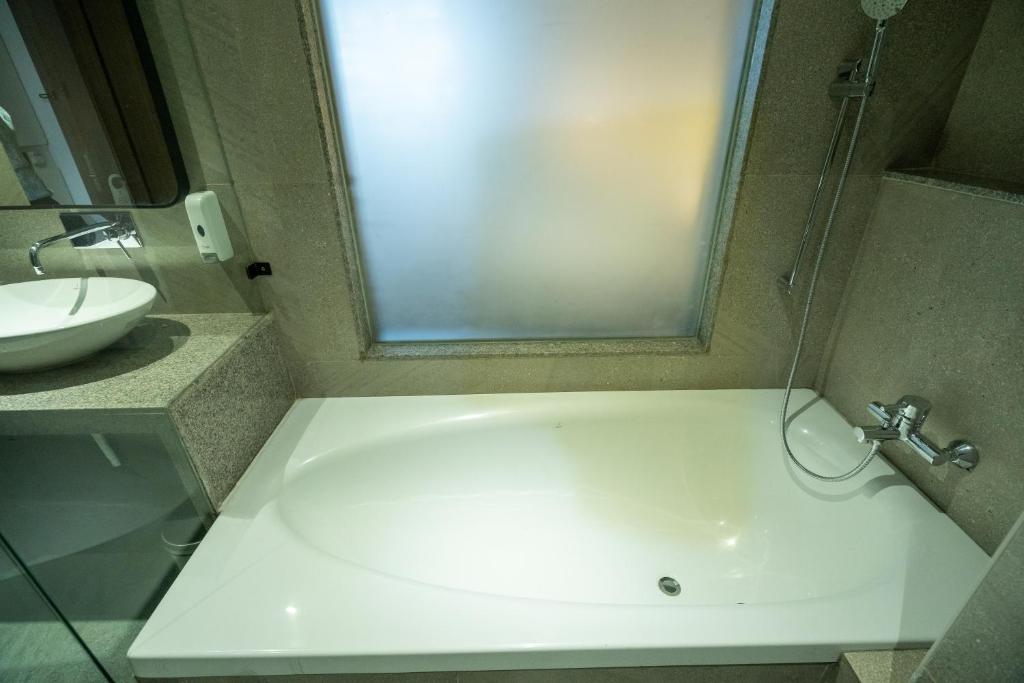 Koupelna v ubytování Hotel Mivaante
