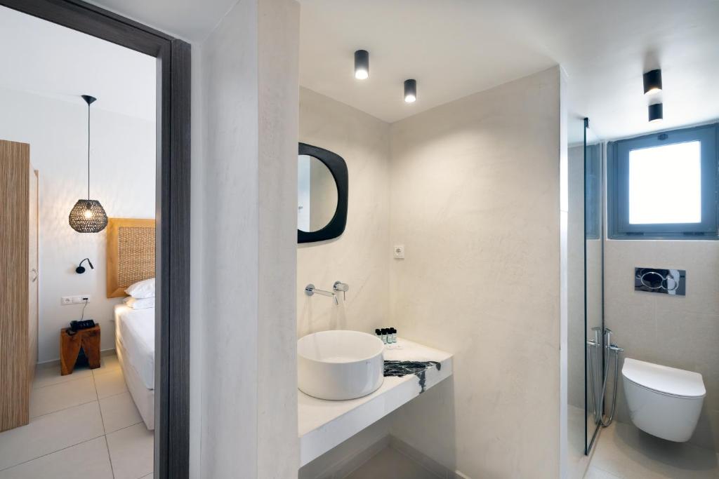 Koupelna v ubytování La Stella Suites