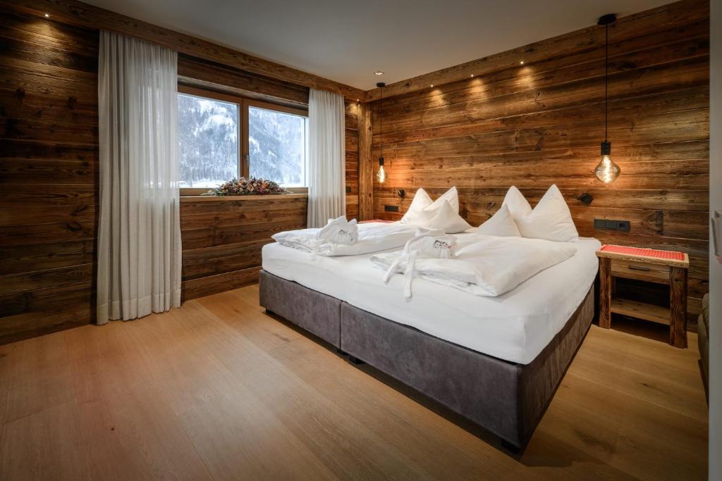 Łóżko lub łóżka w pokoju w obiekcie Apartment Scurcià 41