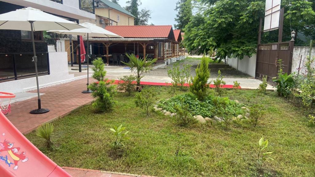 Zahrada ubytování Hotel Kvadrati