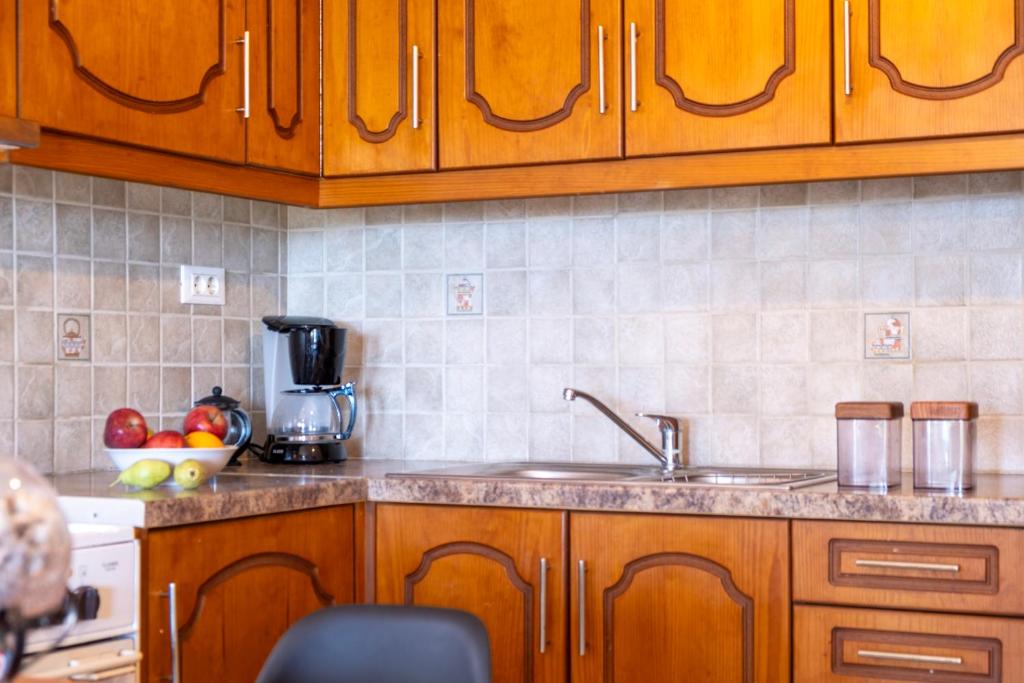Kuchyň nebo kuchyňský kout v ubytování TheaSEA house
